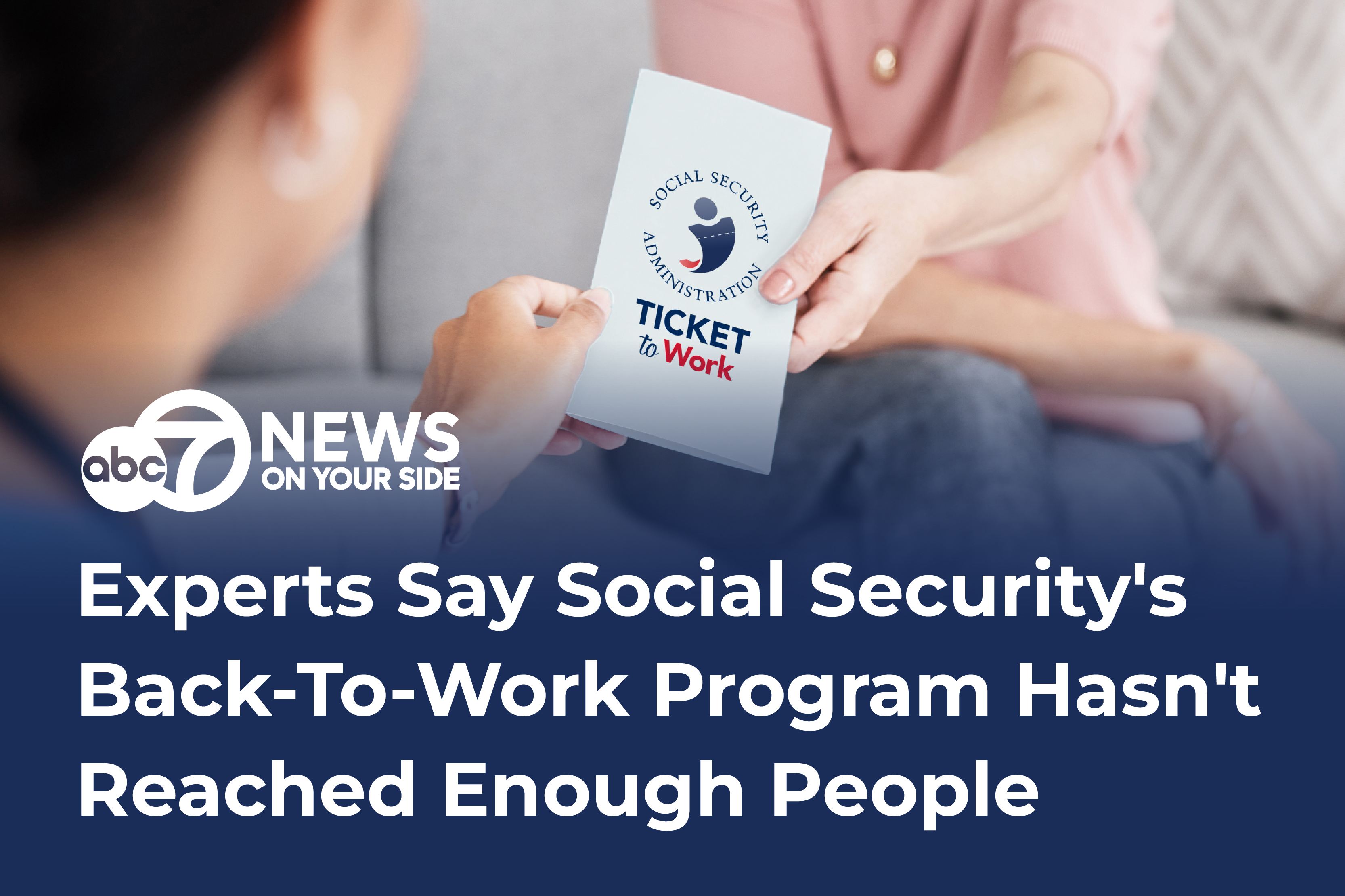 ABC Affiliate WJLA-TV Features AES CEO, AES Customer In Ticket To Work Report ABC Affiliate WJLA-TV Features AES CEO, AES Customer In Ticket To Work Report